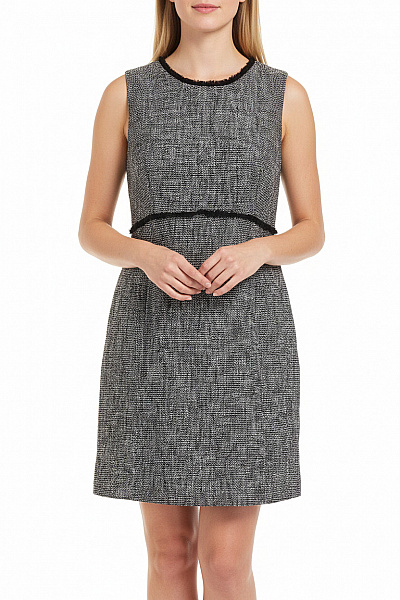 Seraphine  Šaty Pletené Šedé Second Hand Vel. 44