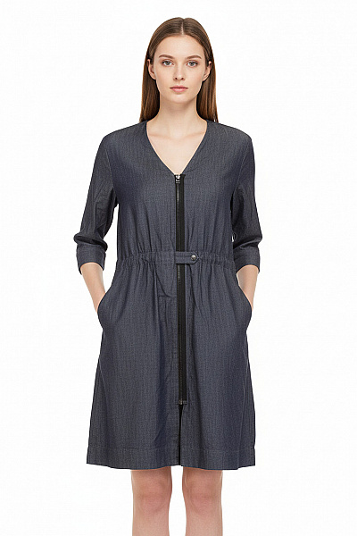 InWear Džínové  Šaty Šedé Vel. 32