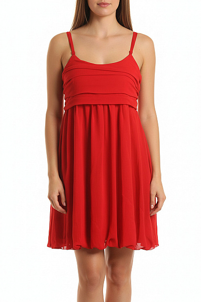 Společenské  Šaty Červené Ichi Vel. M