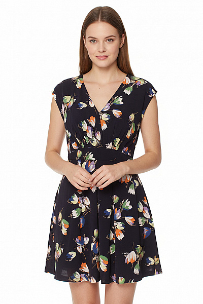 Šaty Modré Louche Vel. S