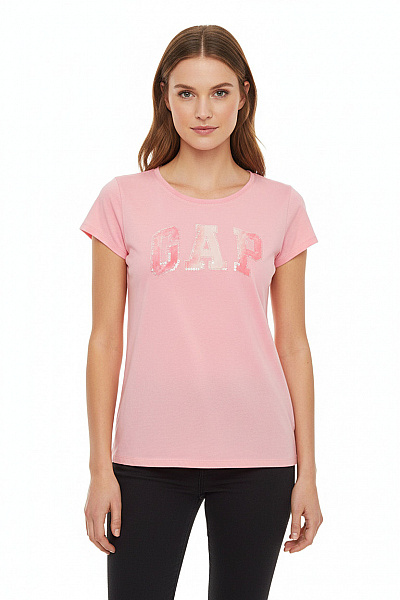 Gap Dívčí Tričko Růžová