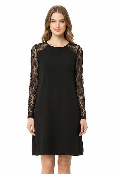 Letní  Šaty Černé OBJECT Vel. 34