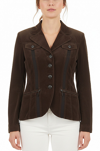 APANAGE Dámský Kabát Hnědý Vel. 38