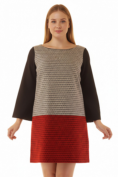 SANDRO FERRONE Šaty Barevné Vel. 48