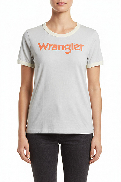 Dámské Tričko Modré Wrangler Vel. M