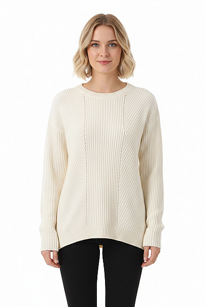 Marks & Spencer Dámský Svetr Bílý Vel. S