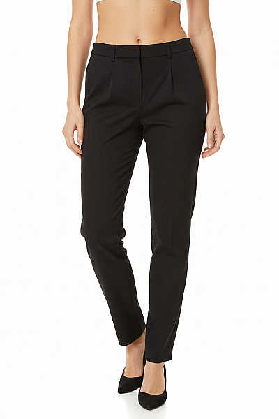 ZARA Dámské Chino Kalhoty Černé Vel. XS