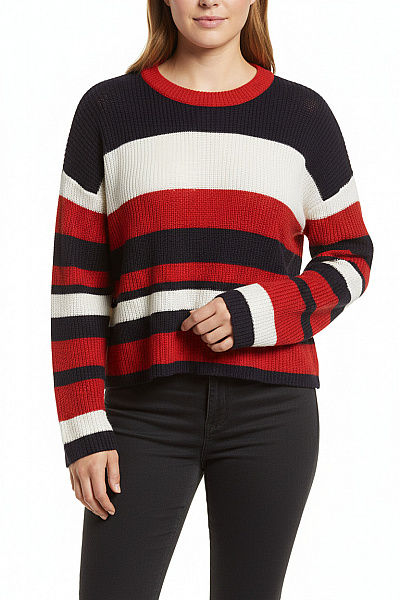 Dámský Svetr Barevný Noisy May Vel. XL