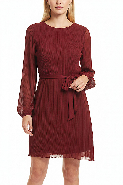 Nelly Společenské  Šaty Červené Second Hand Vel. 38