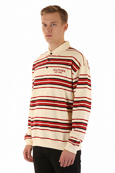 Pánská Mikina Bez Zapínání Barevná TOMMY HILFIGER Vel. M