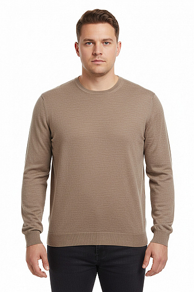 Pánský Svetr Šedý Bogner Second Hand Vel. XXL