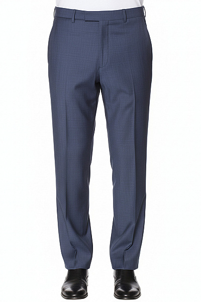 Sportovní Pánské Kalhoty Vlněné Modré Strellson Vel. 48