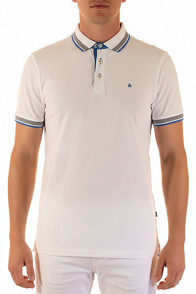 JACK & JONES Pánské Tričko Bílé Vel. L