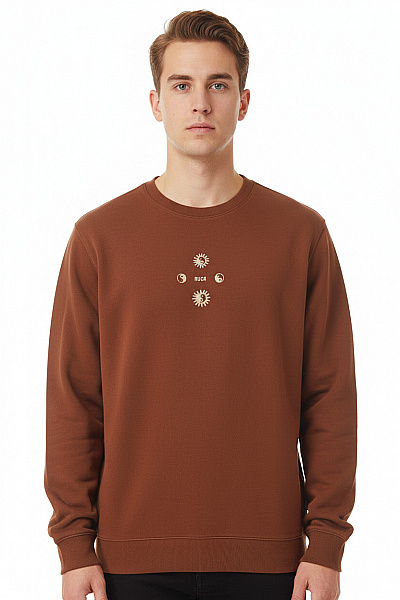 Pánská Mikina Hnědá RVCA Vel. M