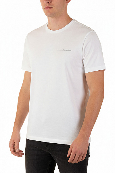Pánské Tričko Bílé Abercrombie&Fitch Vel. M