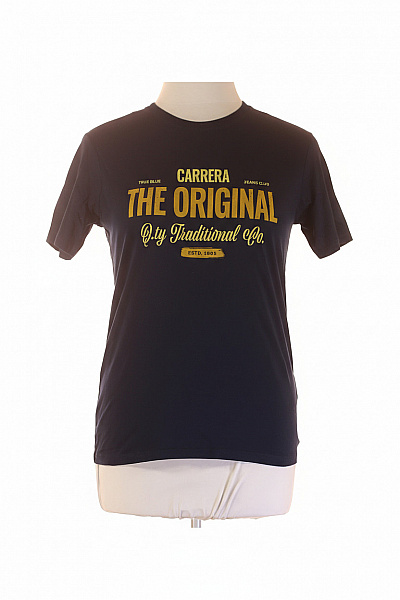 Carrera Pánské Tričko S Potiskem Modré Vel. M