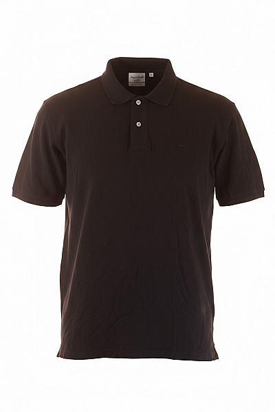 Woolrich Pánské Tričko S Límečkem Černé Second Hand Vel. XL