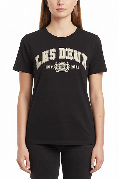 Dámské Tričko Černé LES DEUX Vel. L