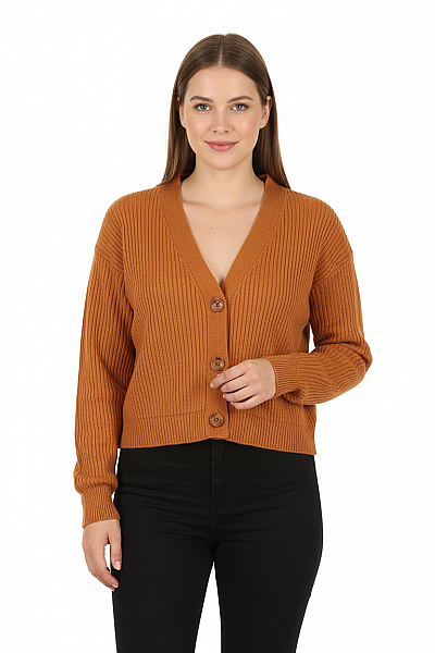 Dámský Cardigan Hnědý PATRIZIA  PEPE