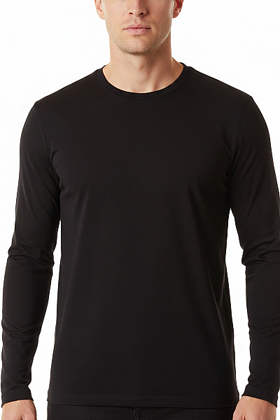 Jednoduché Pánské Tričko Černé BRAVE SOUL Second Hand Vel. M