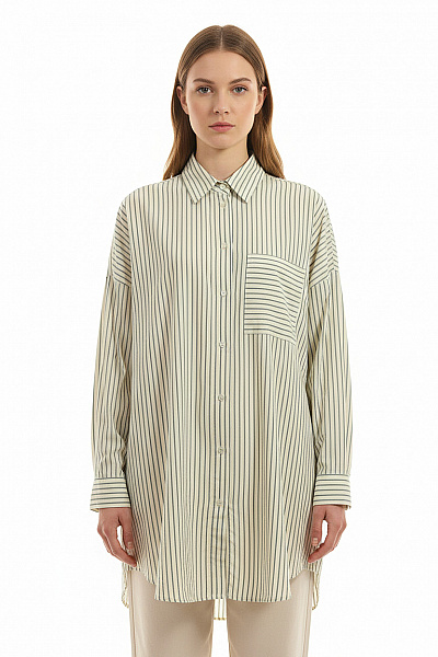 Vzorovaná Dámská Košile Barevná FUNKY STAFF Vel. S