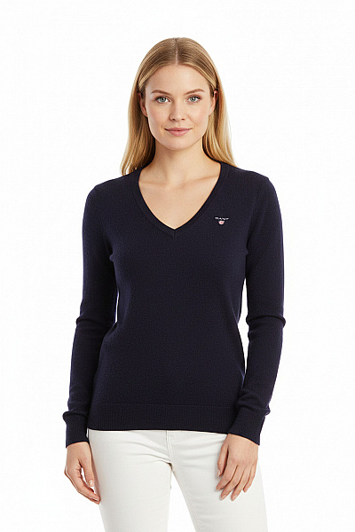 GANT Dámský Pulovr Vlněný Modrý Vel. S