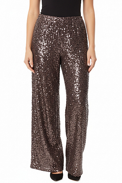 Miss Goodlife Dámské Kalhoty Rovné Šedé Vel. L