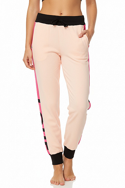 Dámské Kalhoty Růžové Brodie Cashmere Second Hand Vel. M