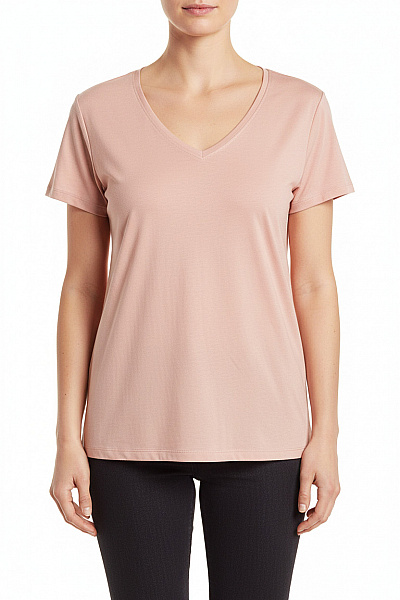 Dámské Tričko Růžové Vel. XXL