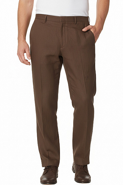 Pánské Kalhoty Lněné Zelené MICHAEL KORS Vel. 54