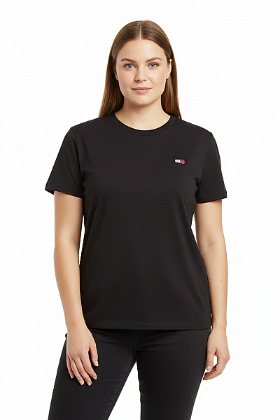 Dámské Tričko Černé TOMMY HILFIGER Vel. XXL