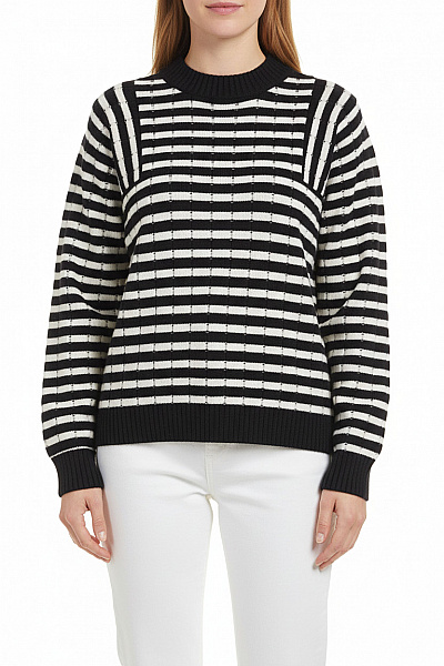 Dámský Svetr Vlněný Modrý Weekday Vel. M