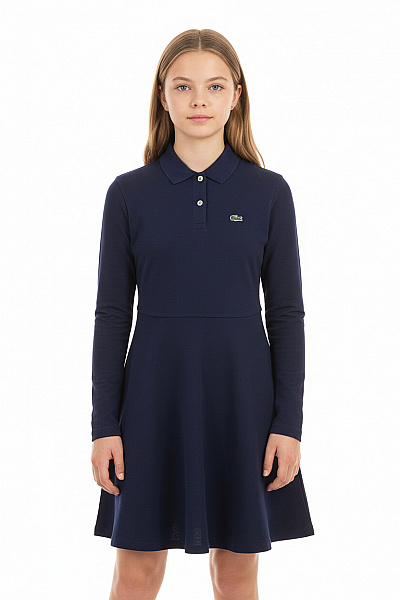 LACOSTE Dívčí Šaty Modrá
