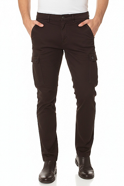 REPLAY Pánské Kalhoty Kapsáče Černé