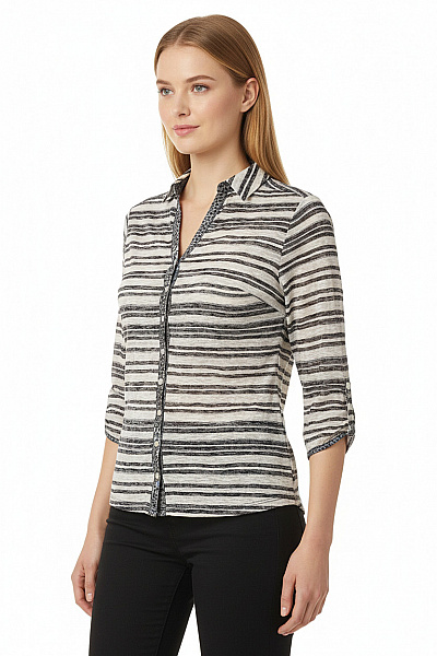 Dámská Košile Barevná