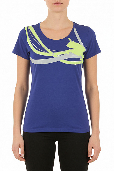 Puma Dámské Tričko Modré Vel. 38