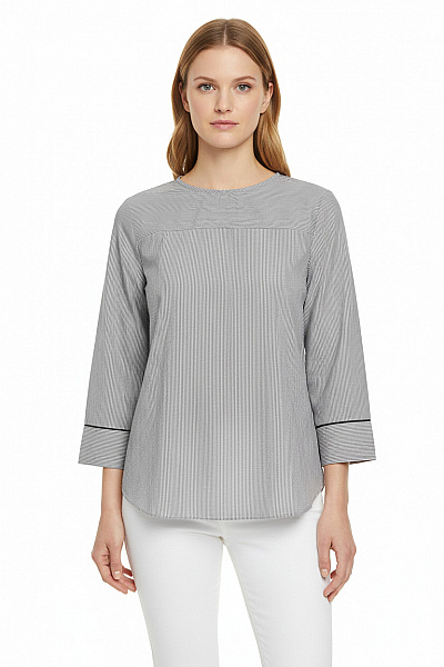 Dámské Tričko S Potiskem Šedé ZARA Vel. S