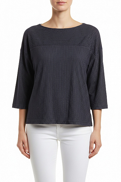 Marks & Spencer Vzorovaná  Halenka Modrá Vel. 42