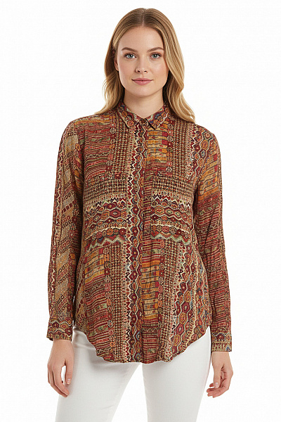 Dámská Košile Barevná ZARA Vel. M