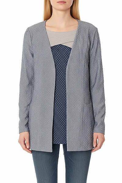 Dámské Sako Modrý PULZ JEANS Second Hand Vel. S