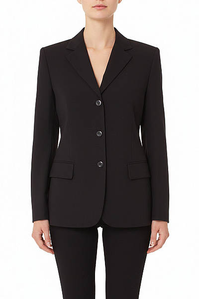 Společenské Dámské Sako Černé Second Hand Vel. 36