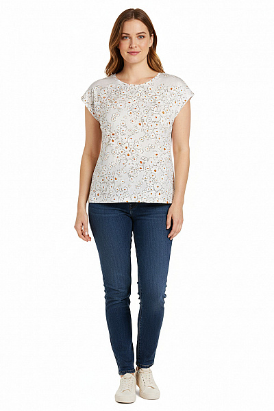 ZARA Halenka Bílá Vel. L