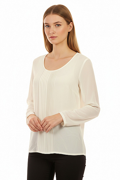 S.OLIVER Společenská  Halenka Bílá Vel. 36