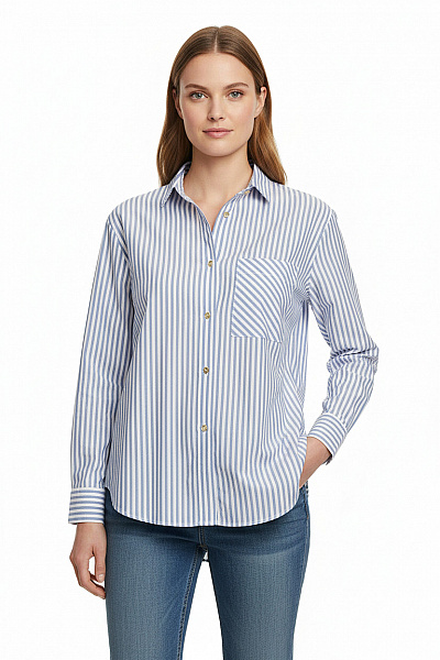 ZARA Dámská Košile Modrá Vel. S