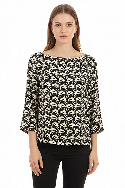 Halenka Černobílá ZARA Vel. S