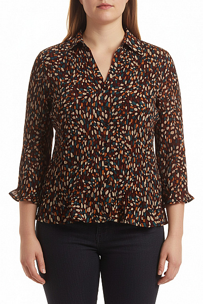 Marks & Spencer Dámská Košile Barevná Second Hand