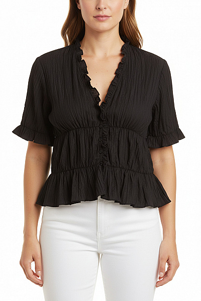 Dámské Sako Černý ZARA Vel. XL