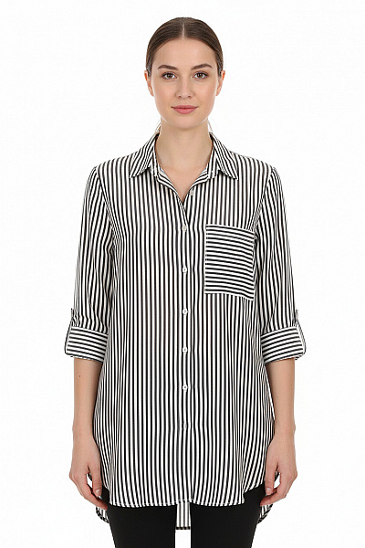 ZARA Vzorovaná Dámská Košile Černobílá Second Hand Vel. XS