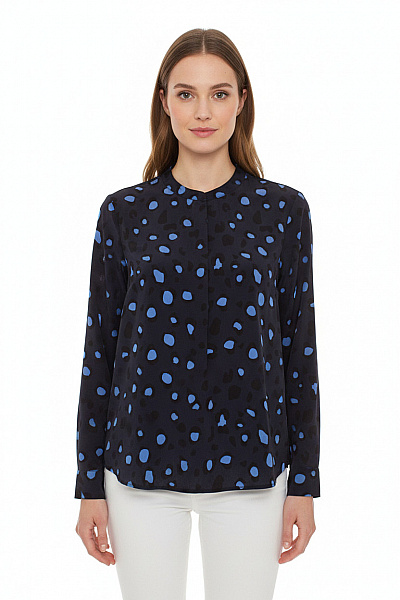 Vzorovaná  Halenka Modrá PIESZAK Vel. 36