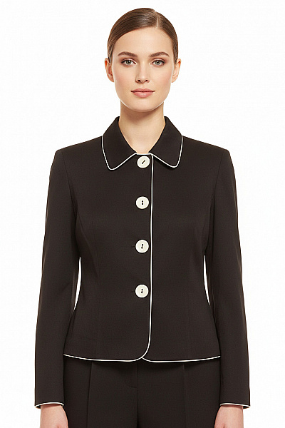 Dámské Sako Černý BURTON Second Hand Vel. 44